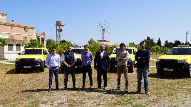 El IBANAT incorpora siete todoterrenos al operativo de prevención y extinción de incendios forestales