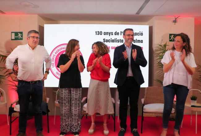 El PSOE Palma conmemora su 130 aniversario