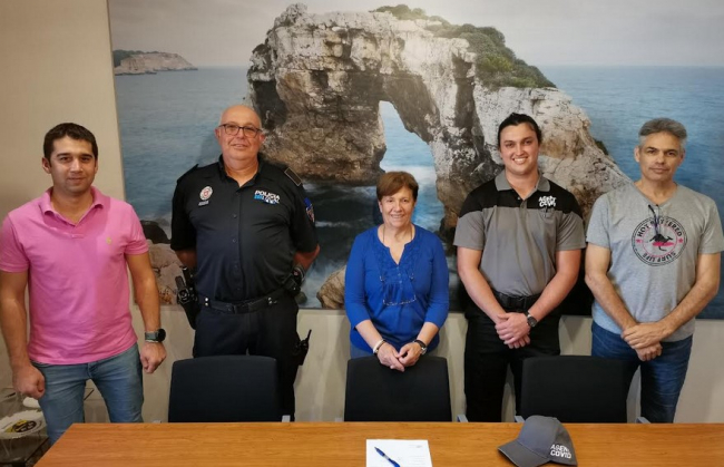 El municipio de Santanyí incorpora un nuevo agente COVID en la plantilla de la Policía Local