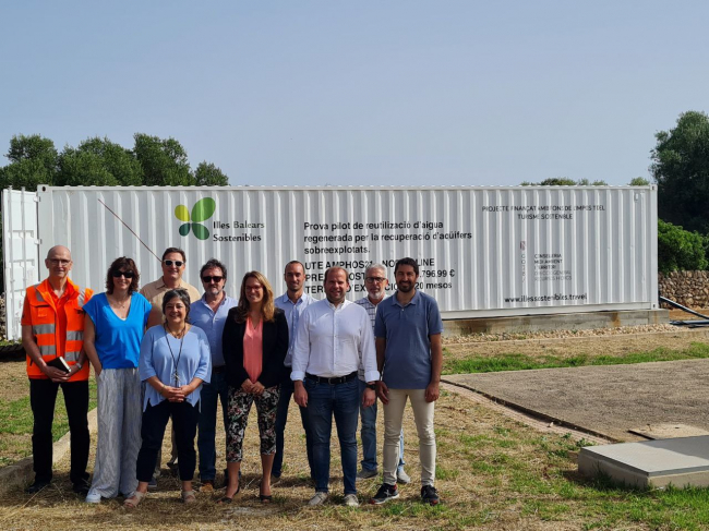 Un proyecto pionero en las Illes Balears permitirá estudiar la viabilidad de recuperar acuíferos con agua regenerada