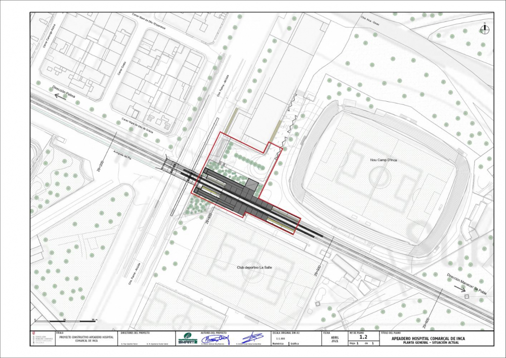 SFM adjudica las obras del nuevo apeadero ferroviario de Inca