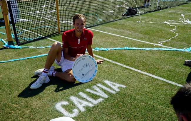 Calvià inicia este sábado el Mallorca Championship de Tenis, donde el ruso Medvedev defenderá el título 