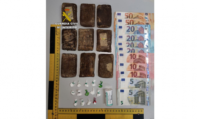 Detenido por tráfico de drogas tras inspecciones en locales de ocio en Campos, Santanyí y Ses Salines