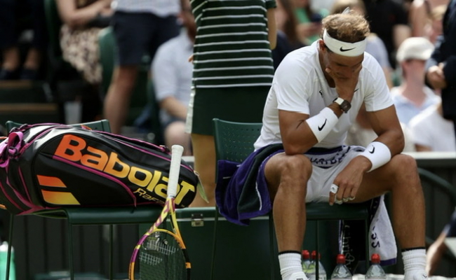 Rafael Nadal no disputará las semifinales de Wimbledon