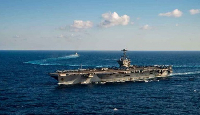 MÉS rechaza la presencia del portaaviones nuclear en la bahía de Palma