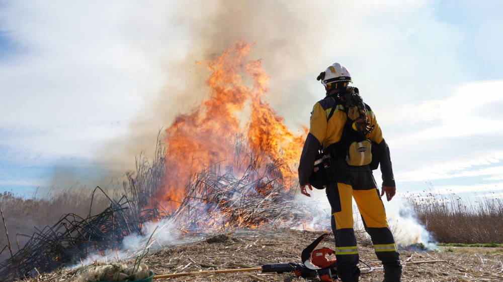 Medi Ambient suspende temporalmente las autorizaciones de uso del fuego debido a la situación meteorológica extrema