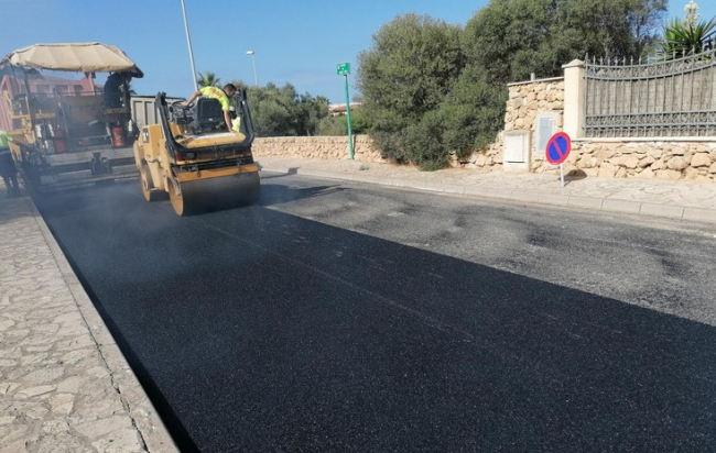 Llucmajor asfaltará 46.547,14 m2 de calles de las urbanizaciones del municipio