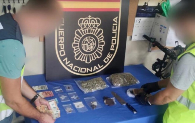 La Policía Nacional de Palma detiene a 8 personas por un delito de tráfico de drogas
