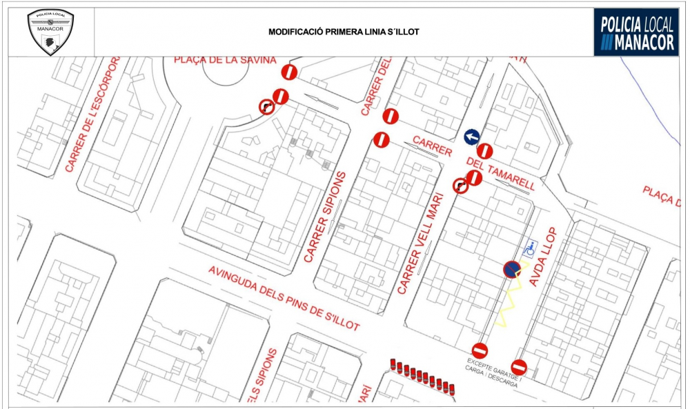 El Ayuntamiento de Manacor apuesta por la peatonización de la primera línea de s'Illot a partir del 5 de agosto