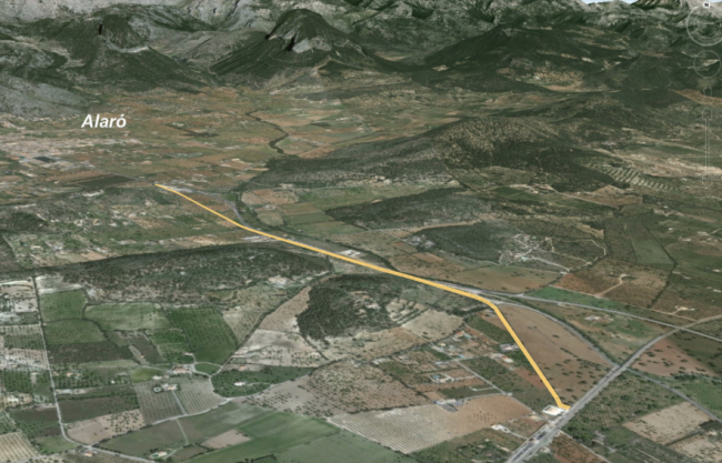 Nuevo periodo de información pública del Proyecto de vía verde Alaró-estación