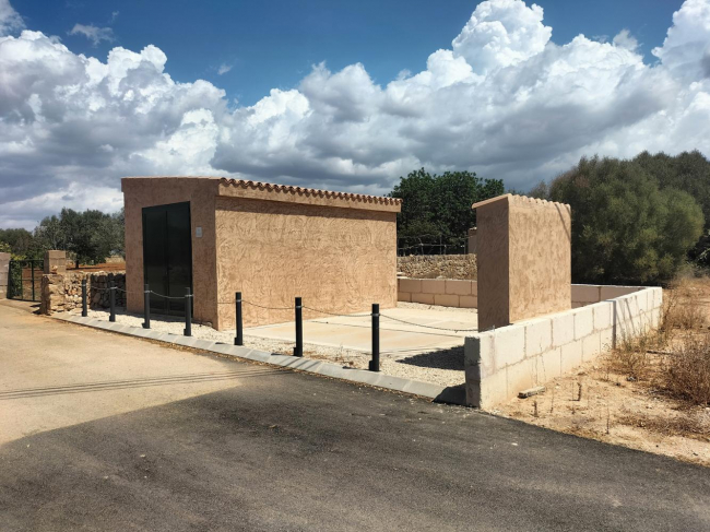 La nueva estación de bombeo de Es Llombards conecta la red de saneamiento del núcleo al alcantarillado de Santanyí