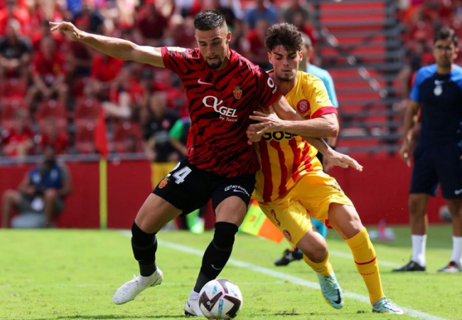 El RCD Mallorca empata a uno en casa ante el Girona FC
