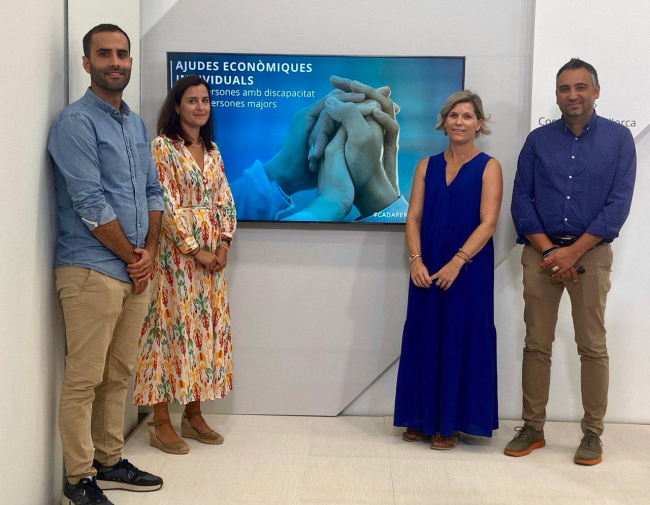 El IMAS destina 775.000 € para financiar tratamientos sociosanitarios y material técnico de personas con discapacidad y personas mayores de Mallorca