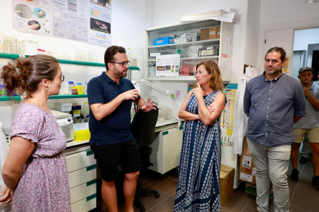 Francina Armengol anuncia la creación de una nueva estación científica en Portocolom