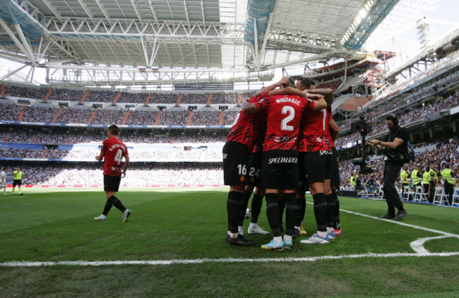 El RCD Mallorca pierde ante el Real Madrid (4-1)