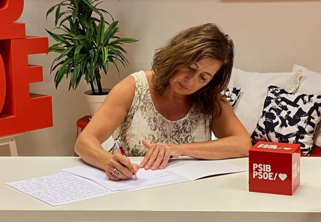 Francina Armengol anuncia su candidatura para las elecciones de 2023