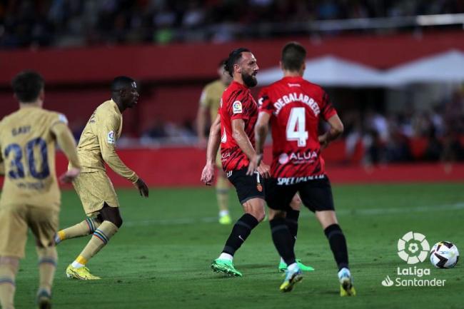 El RCD Mallorca cae por la mínima ante el FCBarcelona (0-1)