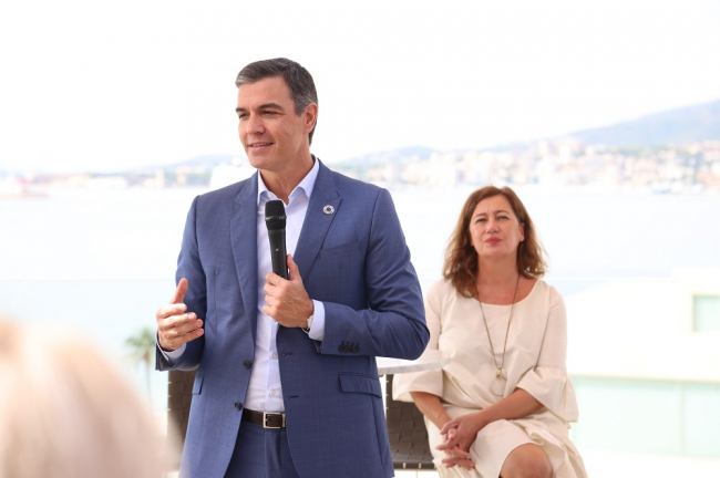 Pedro Sánchez anuncia en Palma la aprobación de la parte fiscal del régimen especial de las Illes Balears