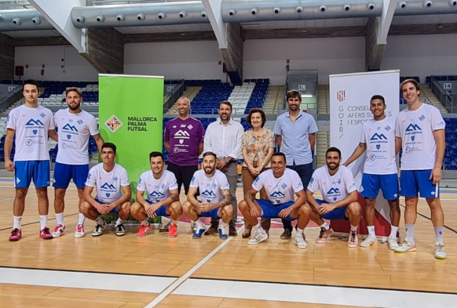 El Mallorca Palma Futsal recibe 192 mil euros en patrocinio y ayudas del año 2022 por parte de la Conselleria de Asuntos Sociales y Deportes
