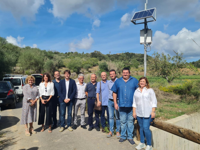 Instalada la estación hidrométrica de Sant Llorenç para alertar a la población y prevenir emergencias por inundaciones
