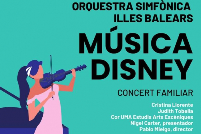 La Sinfónica empieza el programa EDUCA con un concierto familiar con música de Disney 