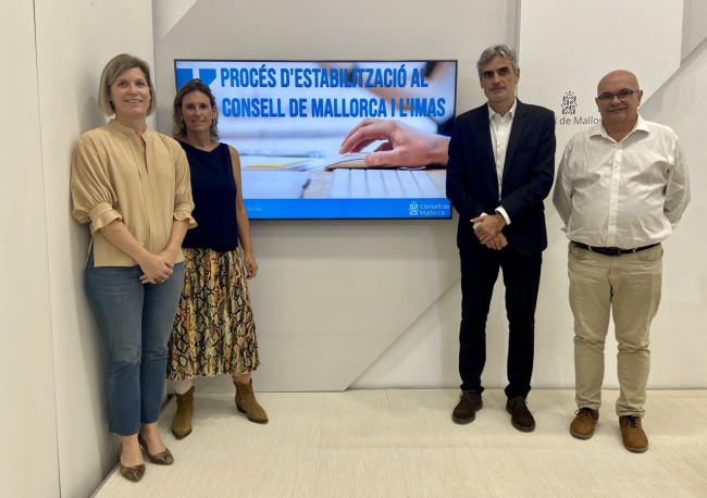 Consell de Mallorca, IMAS y ADT inician el mayor proceso de estabilización laboral de su historia
