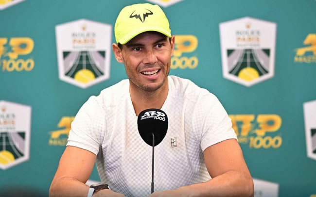 Nadal piensa en su hijo, pero se centra en París
