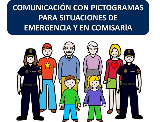 Los radiopatrullas y Oficinas de Denuncias contarán con un Cuaderno de Comunicación con Pictogramas para Situaciones de Emergencia