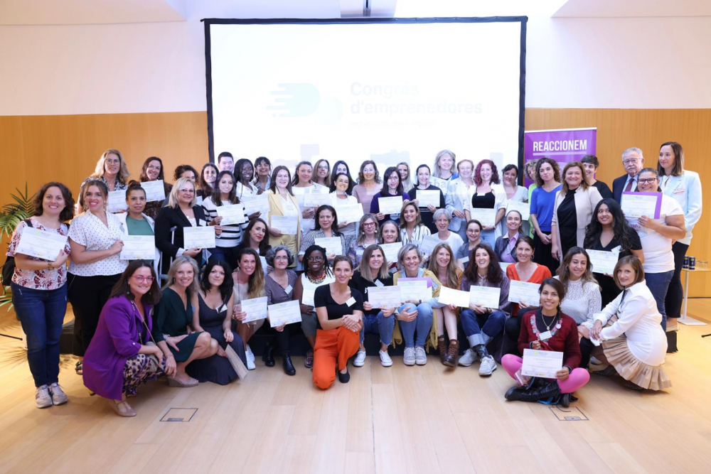 Más de 300 mujeres han participado en el Congrés d’Emprenedores para conmemorar el tercer aniversario de Dona Impuls