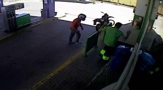 Detenidos dos atracadores de gasolineras que huían en motocicleta de cross por rutas y senderos