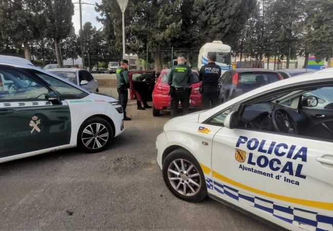 Detenido en Inca un conocido delincuente por la comisión de numerosos delitos contra el patrimonio