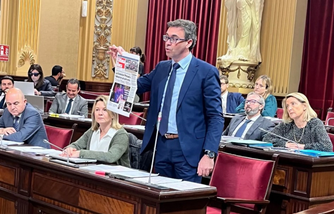 Costa advierte de que Balears presenta el mayor déficit sanitario de España