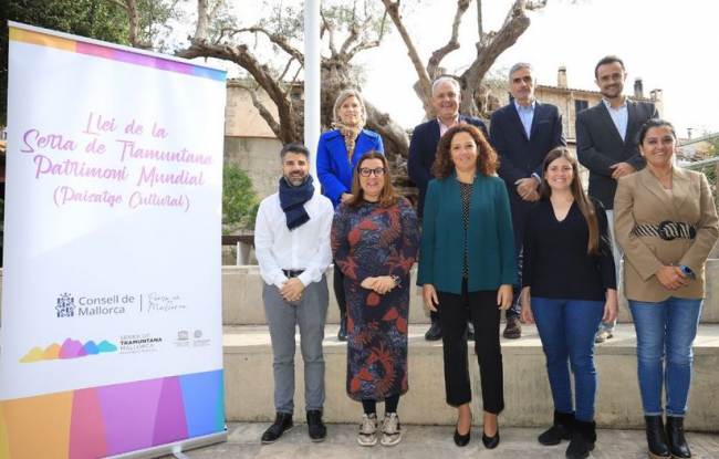 El Consell de Mallorca presenta la llei Serra de Tramuntana Patrimoni Mundial
