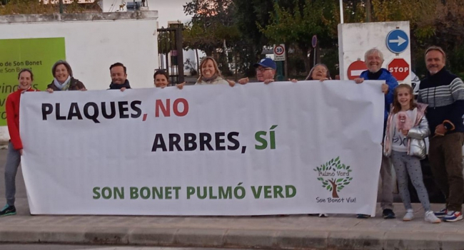 Instan a las administraciones a llevar adelante el proyecto de Bosque Urbano en Son Bonet
