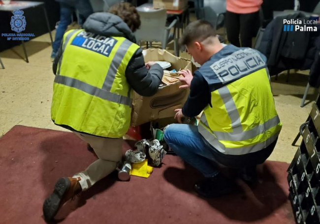 La Policía Nacional detiene a una persona por un delito contra la salud pública