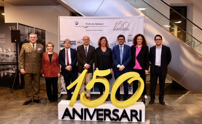 150 aniversario de la creación de la Junta de Obras del Puerto de Palma