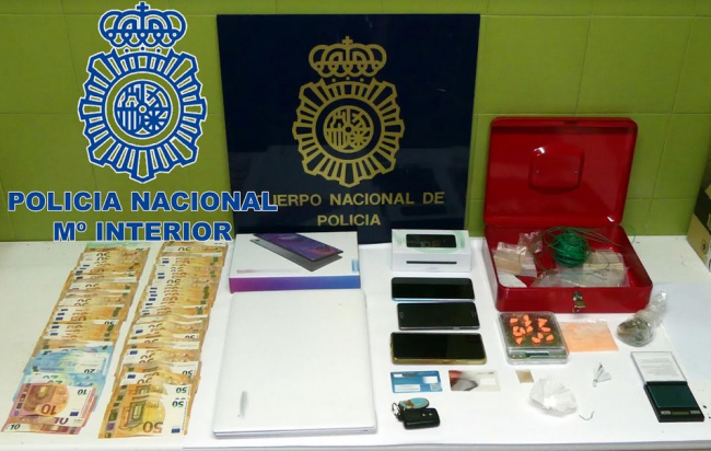 La Policía Nacional detiene a diez integrantes de un grupo organizado contra el tráfico de sustancia estupefaciente