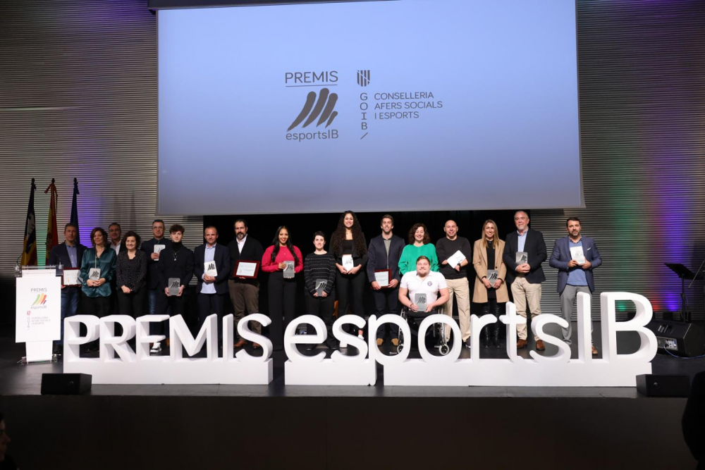 El Govern distingue el deporte de las Islas Baleares en el acto de entrega de los Premios Esports IB 2022