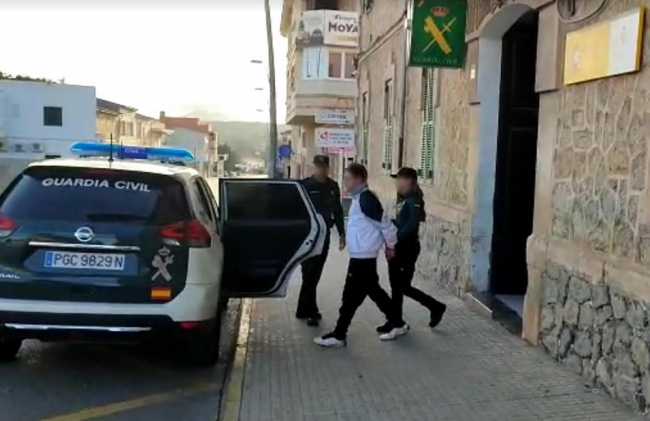 La Guardia Civil de Artà detiene a un ladrón cuando acababa de cometer un robo