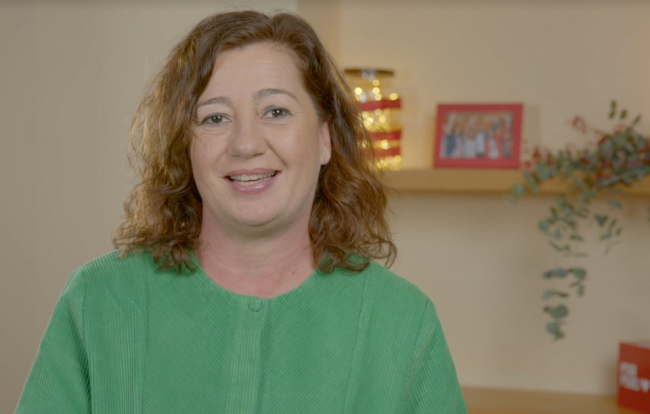 Francina Armengol: 'El 2023 será un año fantástico porque conseguiremos la tercera legislatura progresista'