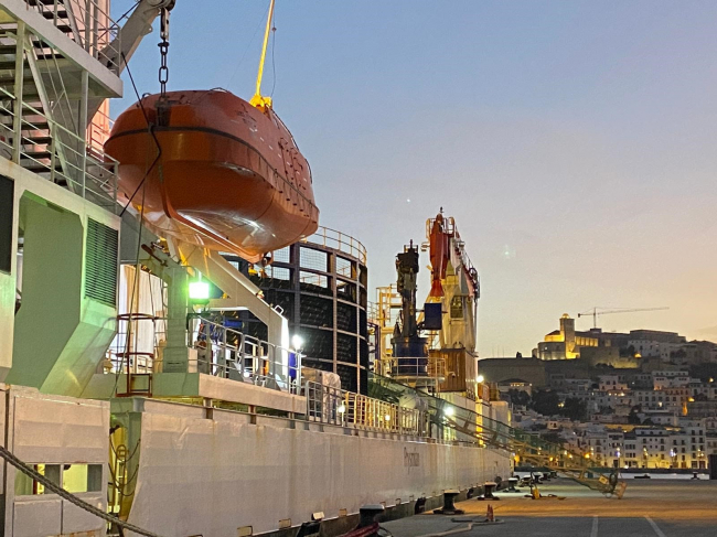 Red Eléctrica inicia el tendido submarino del nuevo enlace eléctrico entre Eivissa y Formentera