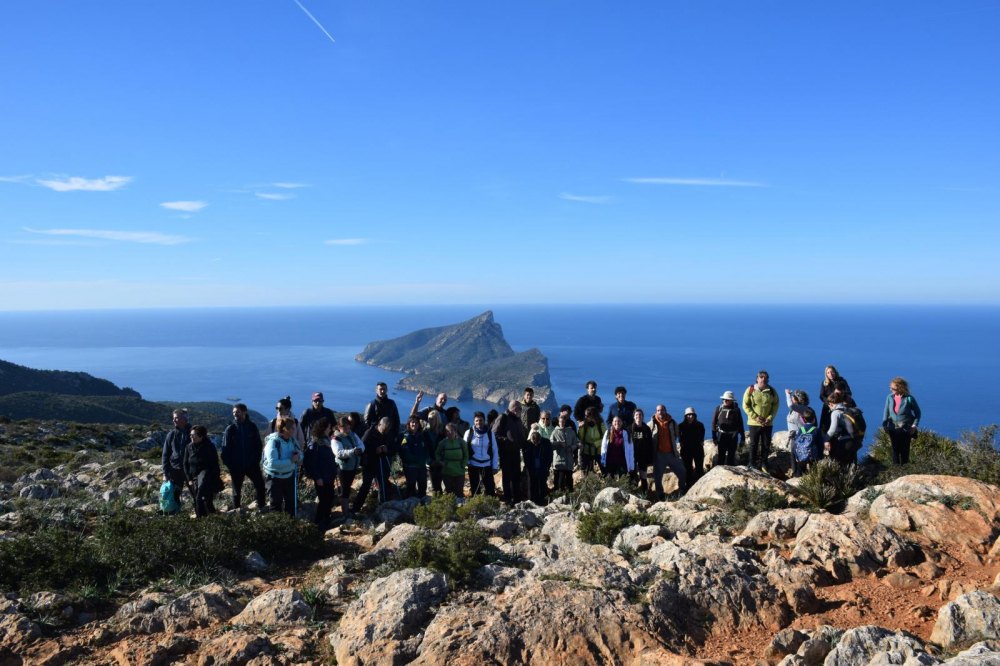 El Consell de Mallorca celebra la apertura de un tramo de la Ruta de Pedra en Sec con una gran participación
