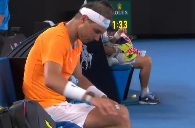 Nadal se sincera tras lesionarse en Melbourne