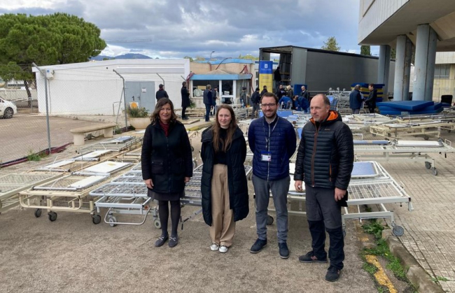 La Conselleria de Salud y Consumo y la asociación Amar Ucraïna envían material sanitario de Son Dureta a la región de Járkov