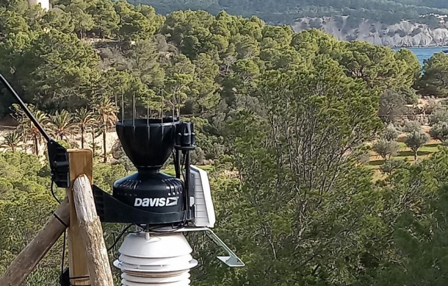 El Parc Natural de sa Dragonera incorpora una estació meteorològica
