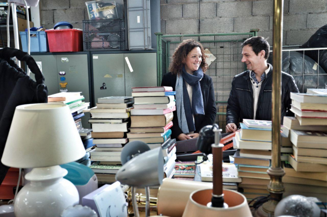 El Consell reafirma su apoyo a la Fundació Deixalles