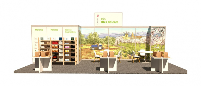 Soberanía Alimentaria participa en la feria BIOFACH de Nuremberg con producto ecológico de Balears en un estand renovado 