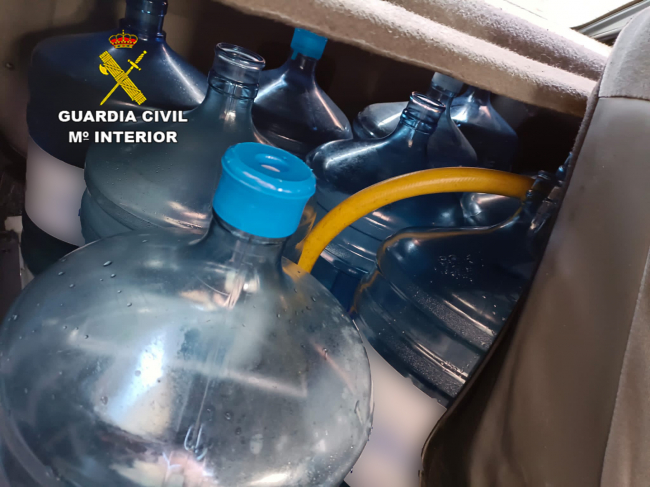 La Guardia Civil detiene al autor de robos de combustible en vehículos industriales