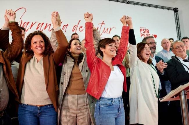 La ministra Rodríguez reivindica el PSIB-PSOE como el único partido que representa 'una garantía de futuro para la ciudadanía' de las Islas Baleares