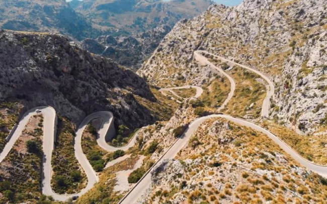 El Consell de Mallorca inicia las obras de reconstrucción de la carretera de Sa Calobra